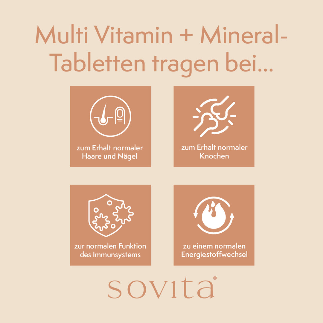 sovita Multi Vitamin + Mineral Tabletten
