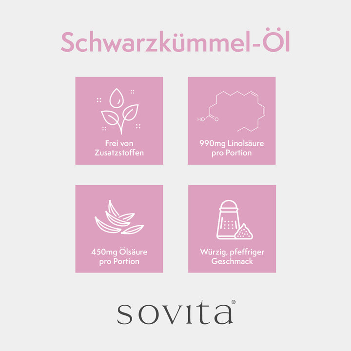 sovita Schwarzkümmel-Öl