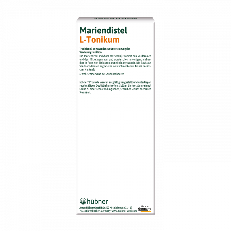 Hübner Mariendistel L-Tonikum (250 ml)