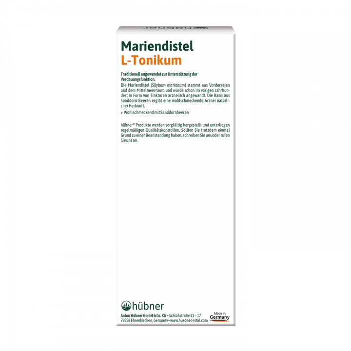 Hübner Mariendistel L-Tonikum (250 ml)