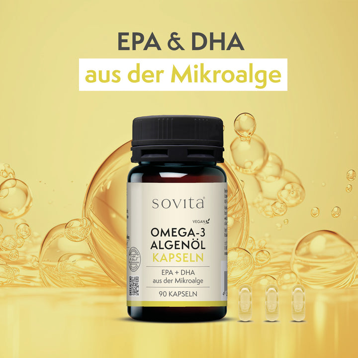 sovita Omega-3 Algenöl Kapseln