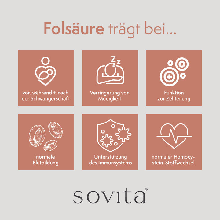 sovita Folsäure Plus Kapseln