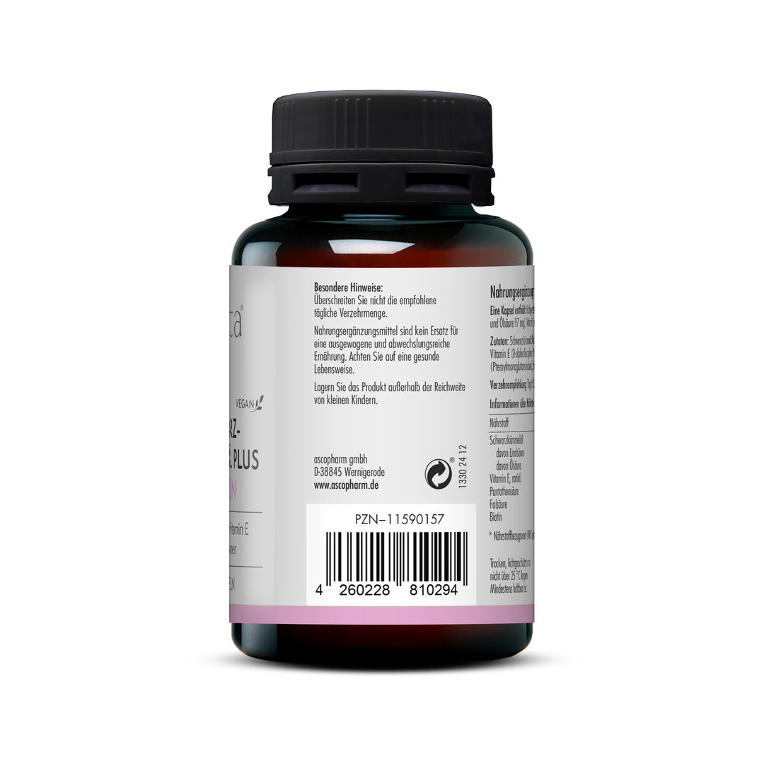 sovita Schwarzkümmelöl Plus Kapseln