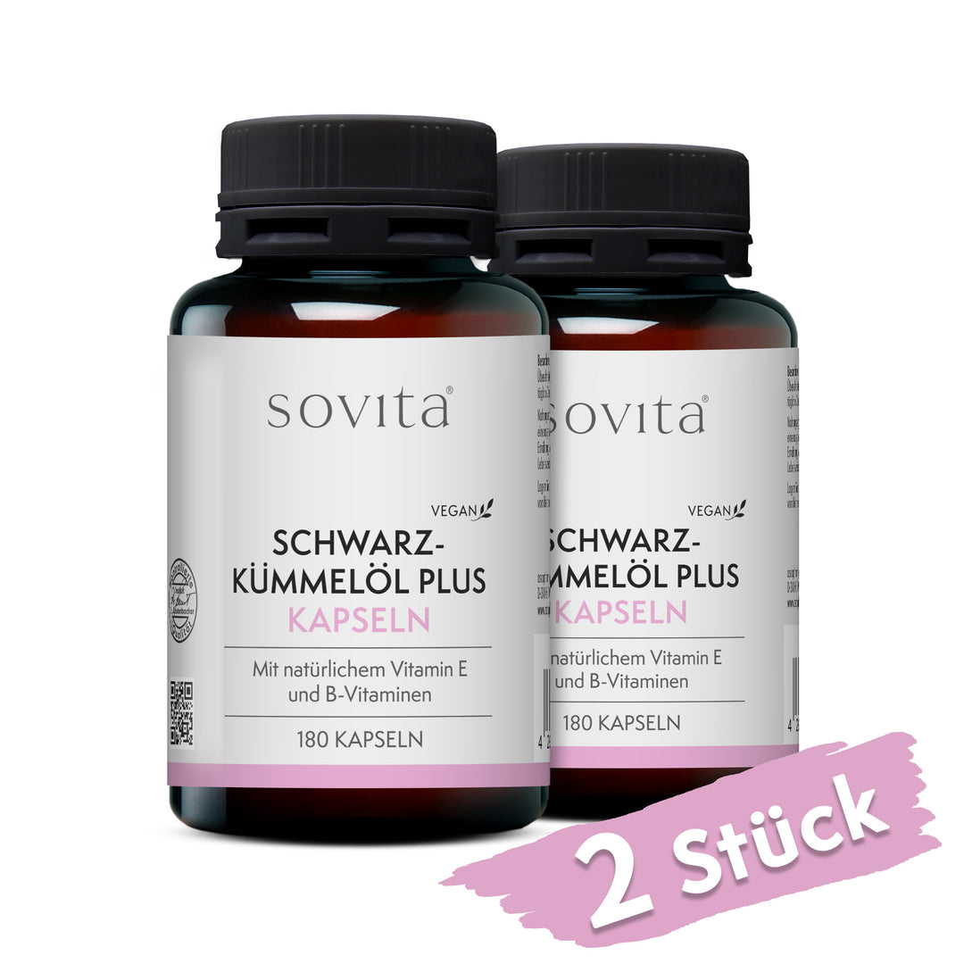 sovita Schwarzkümmelöl Plus Kapseln
