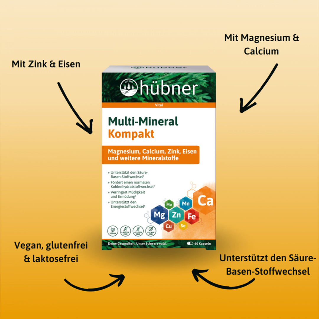 Hübner Multi Mineral Kompakt (60 Stk.)