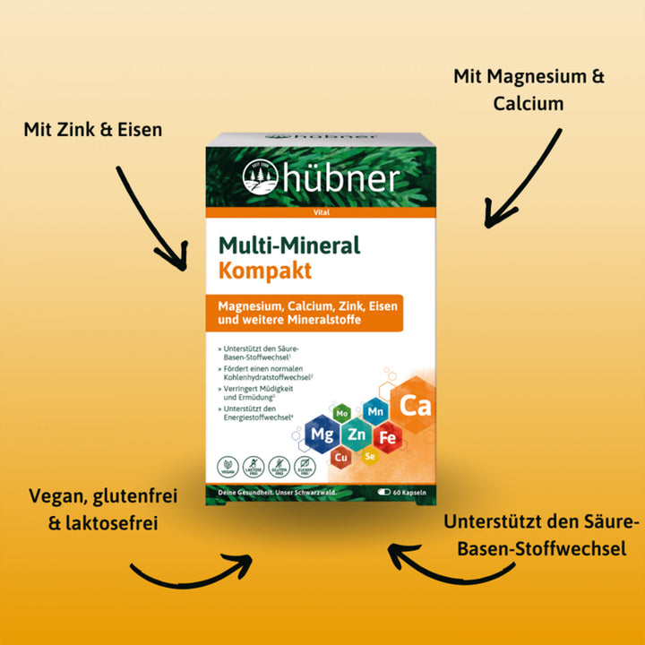 Hübner Multi Mineral Kompakt (60 Stk.)
