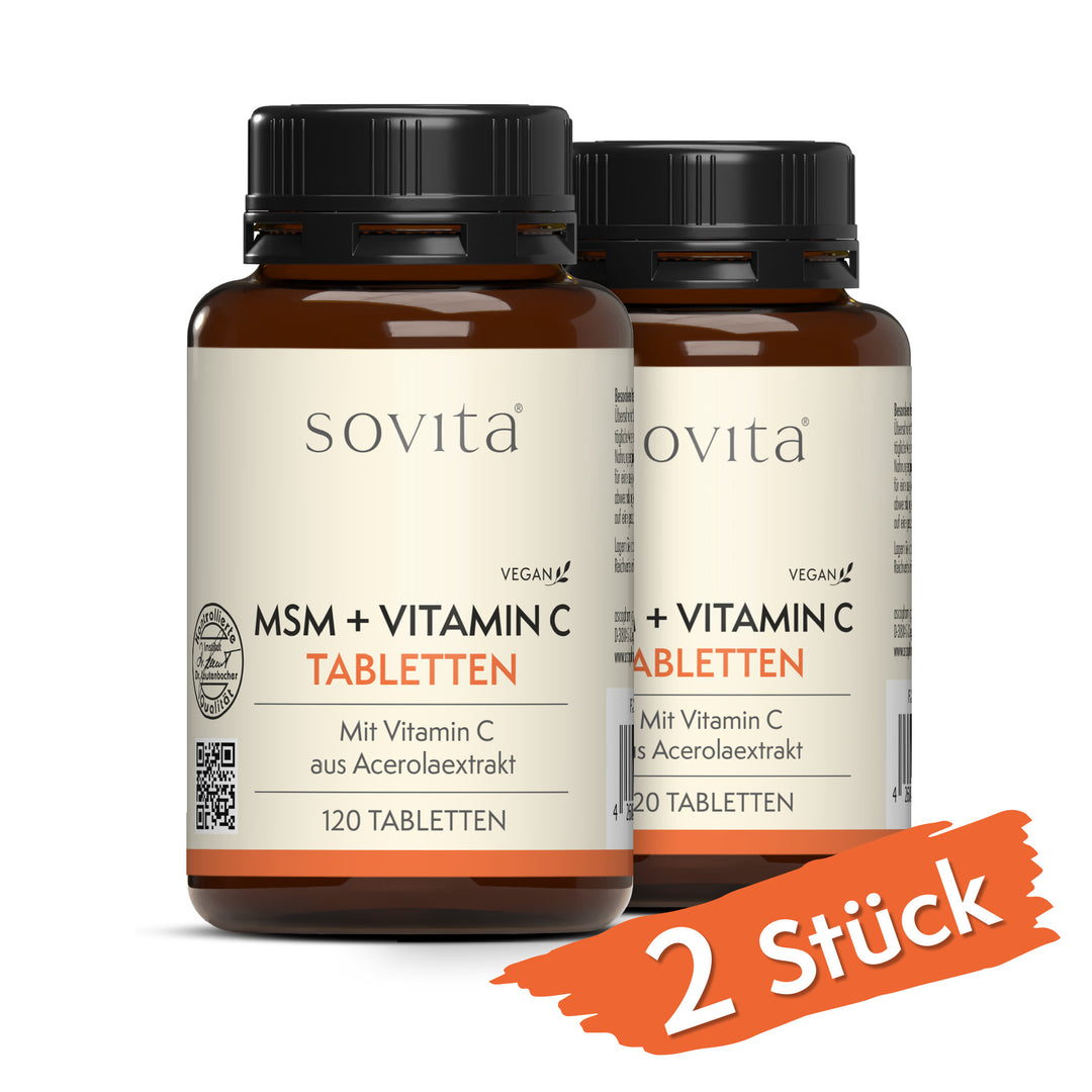 sovita MSM + Vitamin C Tabletten