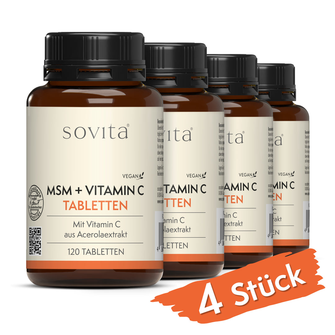 sovita MSM + Vitamin C Tabletten