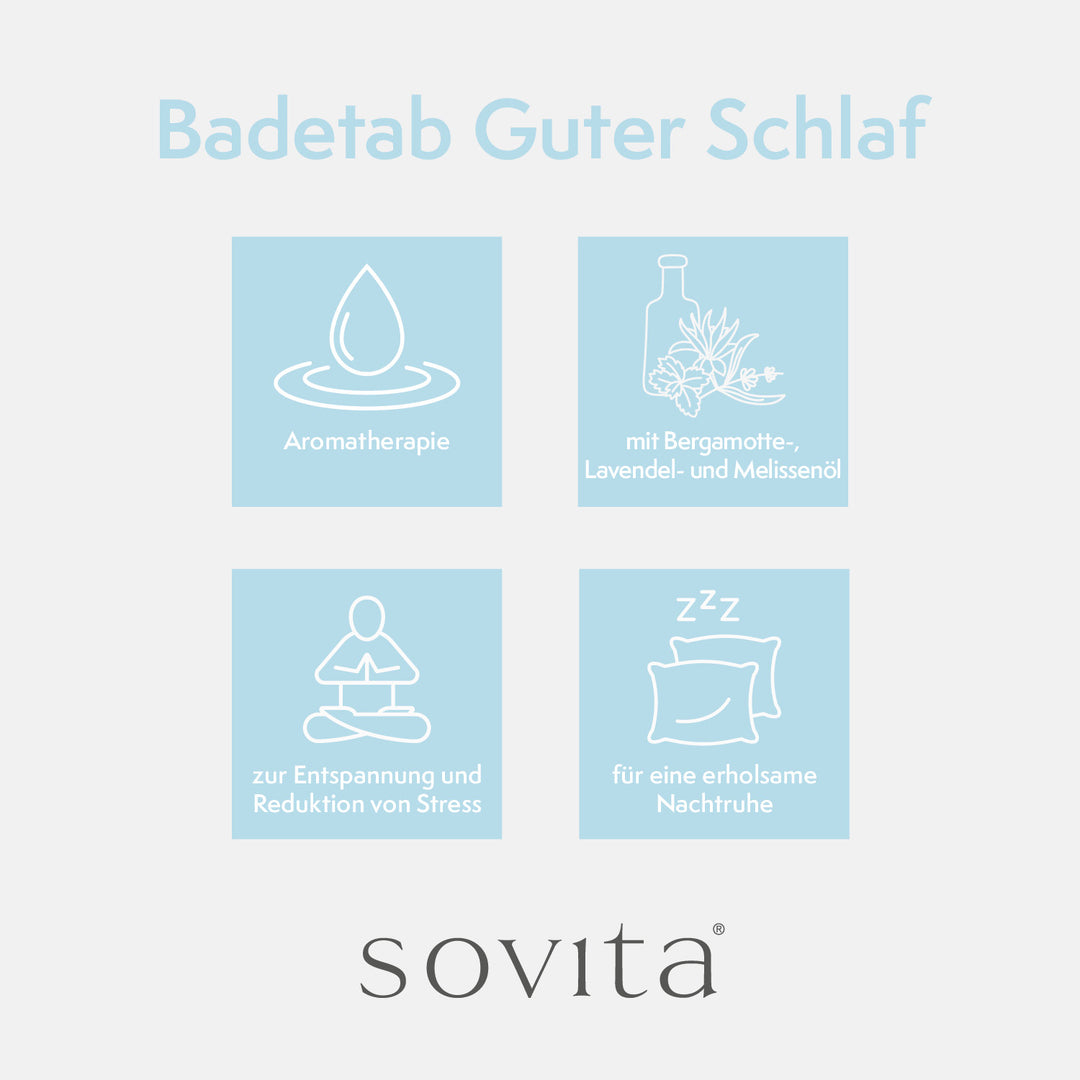 sovita Badetab Aromatherapie "Guter Schlaf"