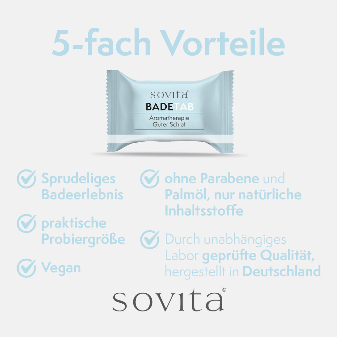 sovita Badetab Aromatherapie "Guter Schlaf"
