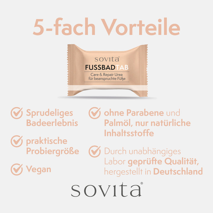 sovita Fußbadtab "Care & Repair Urea"
