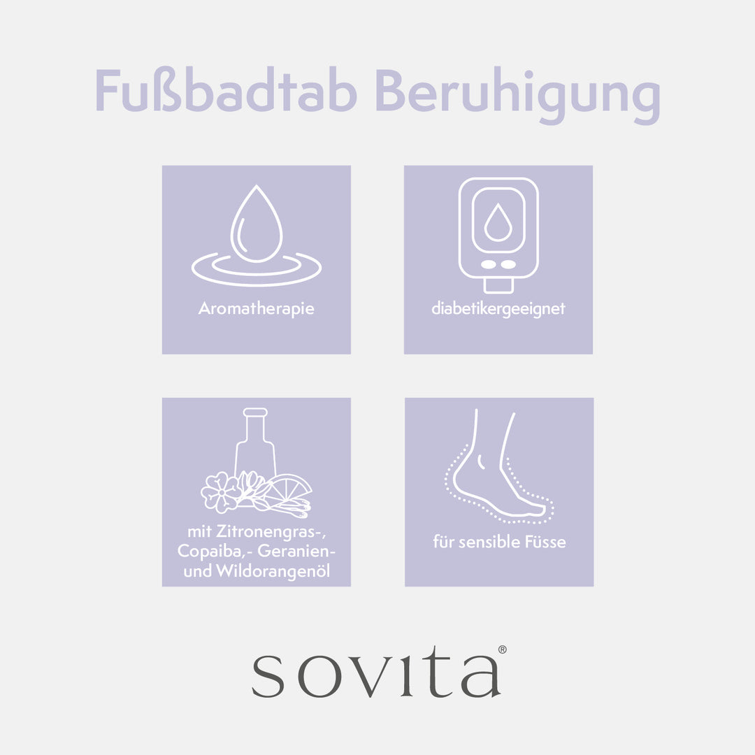 sovita Fußbadtab "Vitalität & Regeneration"
