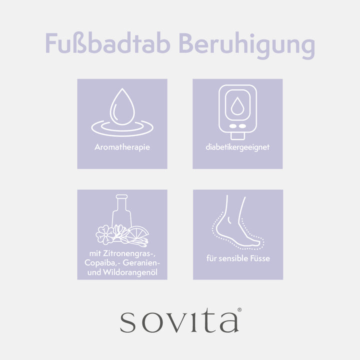 sovita Fußbadtab "Vitalität & Regeneration"