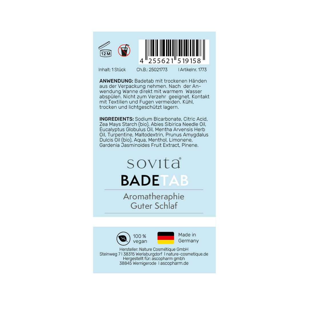 sovita Bade- & Fußbad Pflege-Set (4er Set)