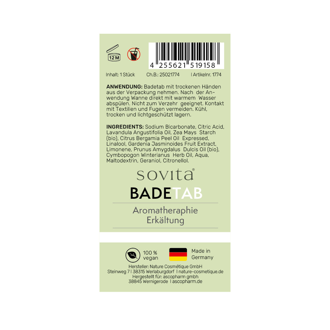 sovita Bade- & Fußbad Pflege-Set (4er Set)