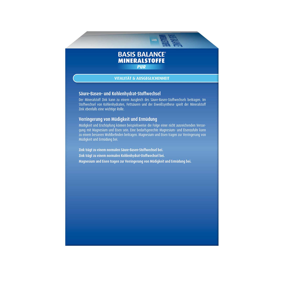 Hübner Basis Balance Mineralstoffe Pur Pulver (800 g)