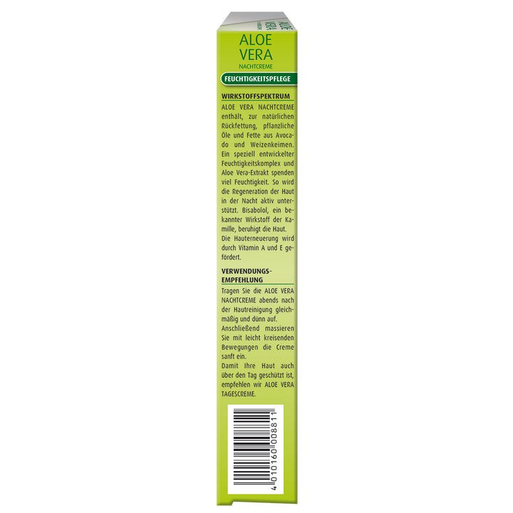 Hübner Aloe Vera - Nachtcreme (50 ml)