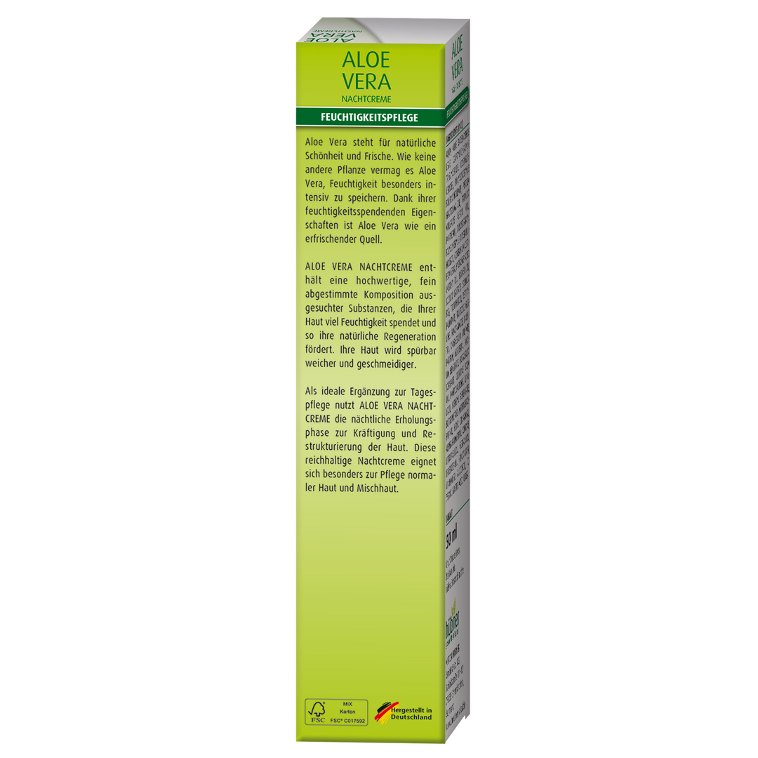 Hübner Aloe Vera - Nachtcreme (50 ml)