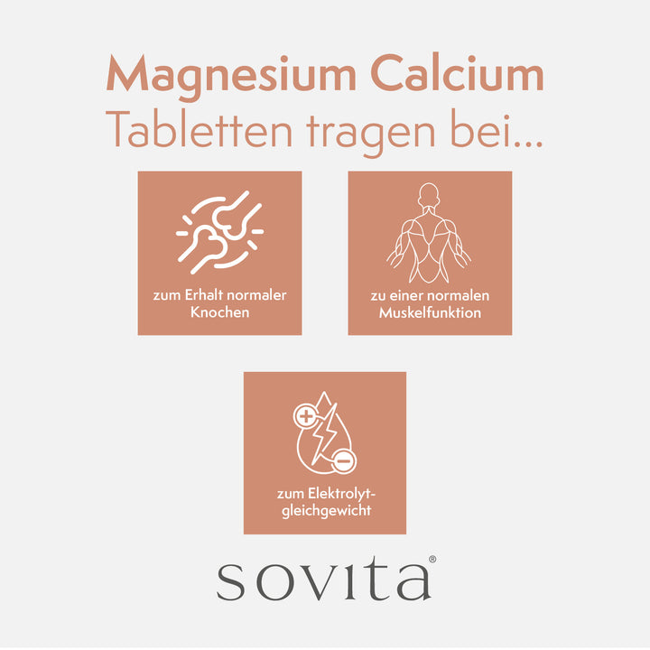 sovita Magnesium Calcium Tabletten