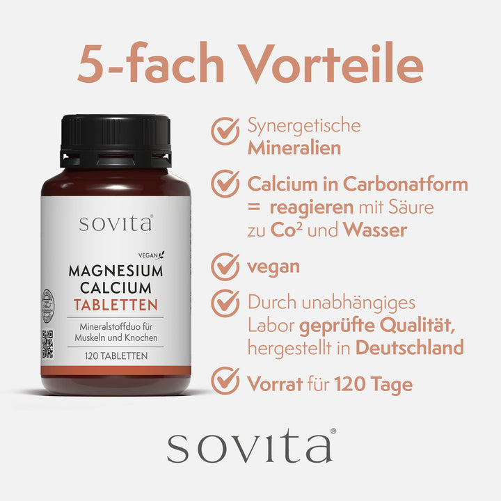 sovita Magnesium Calcium Tabletten