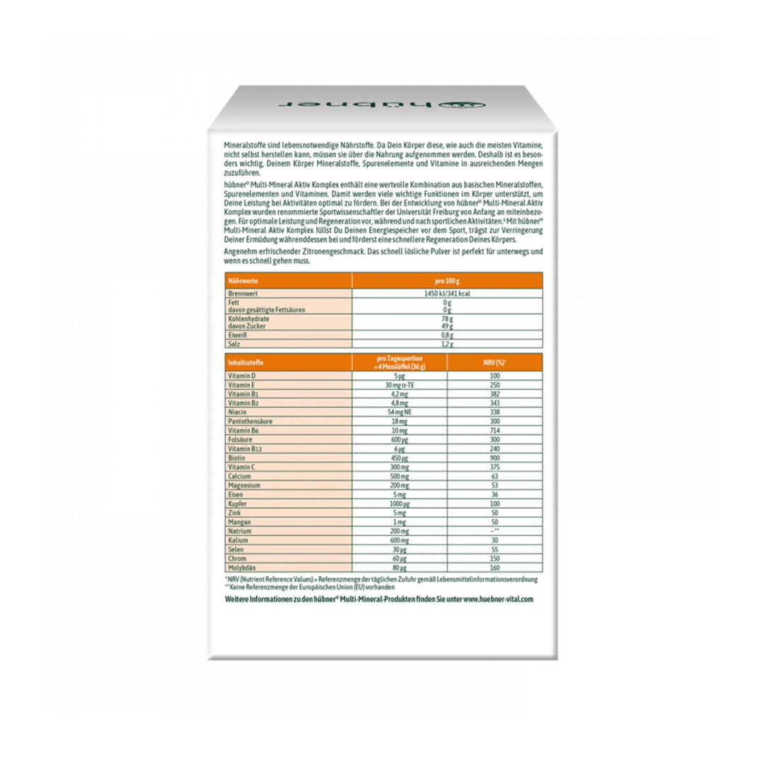 Hübner Multi-Mineral Aktiv Komplex (1.000 g)