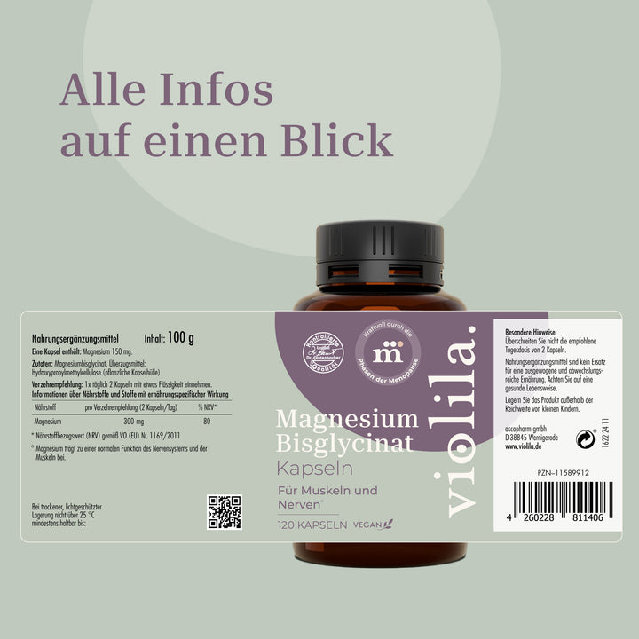 violila Magnesium Bisglycinat Kapseln