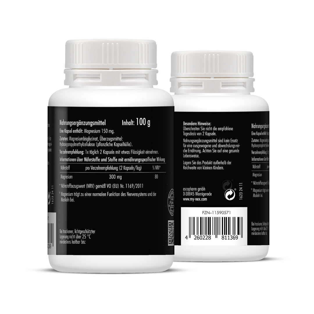 NEX Magnesium Bisglycinate Kapseln