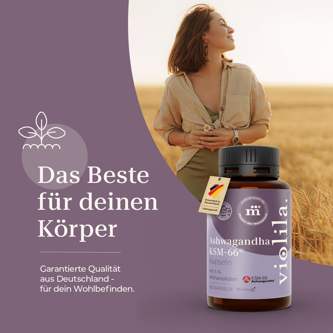 violila Ashwagandha KSM-66 Kapseln