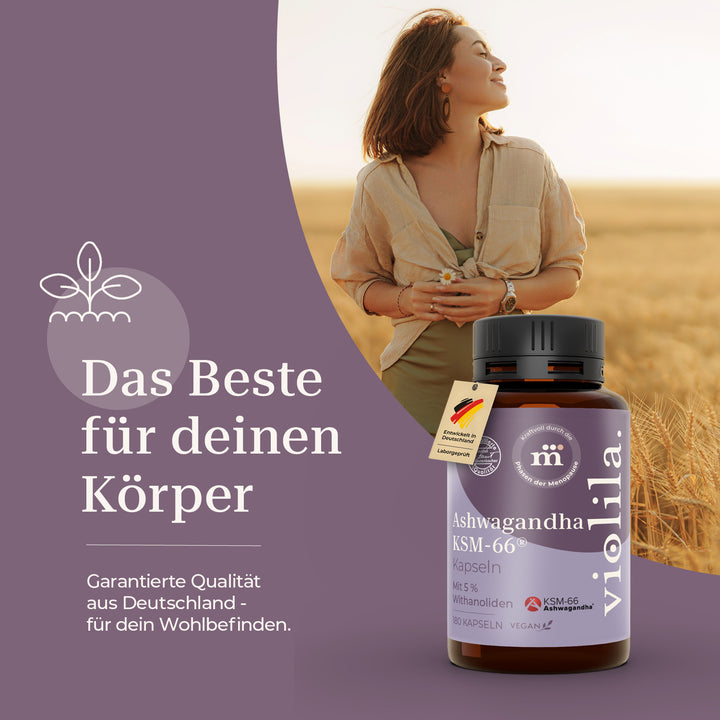 violila Ashwagandha KSM-66 Kapseln