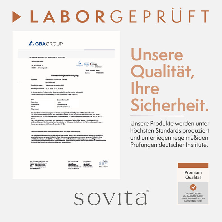 sovita Magnesium Bisglycinat Kapseln
