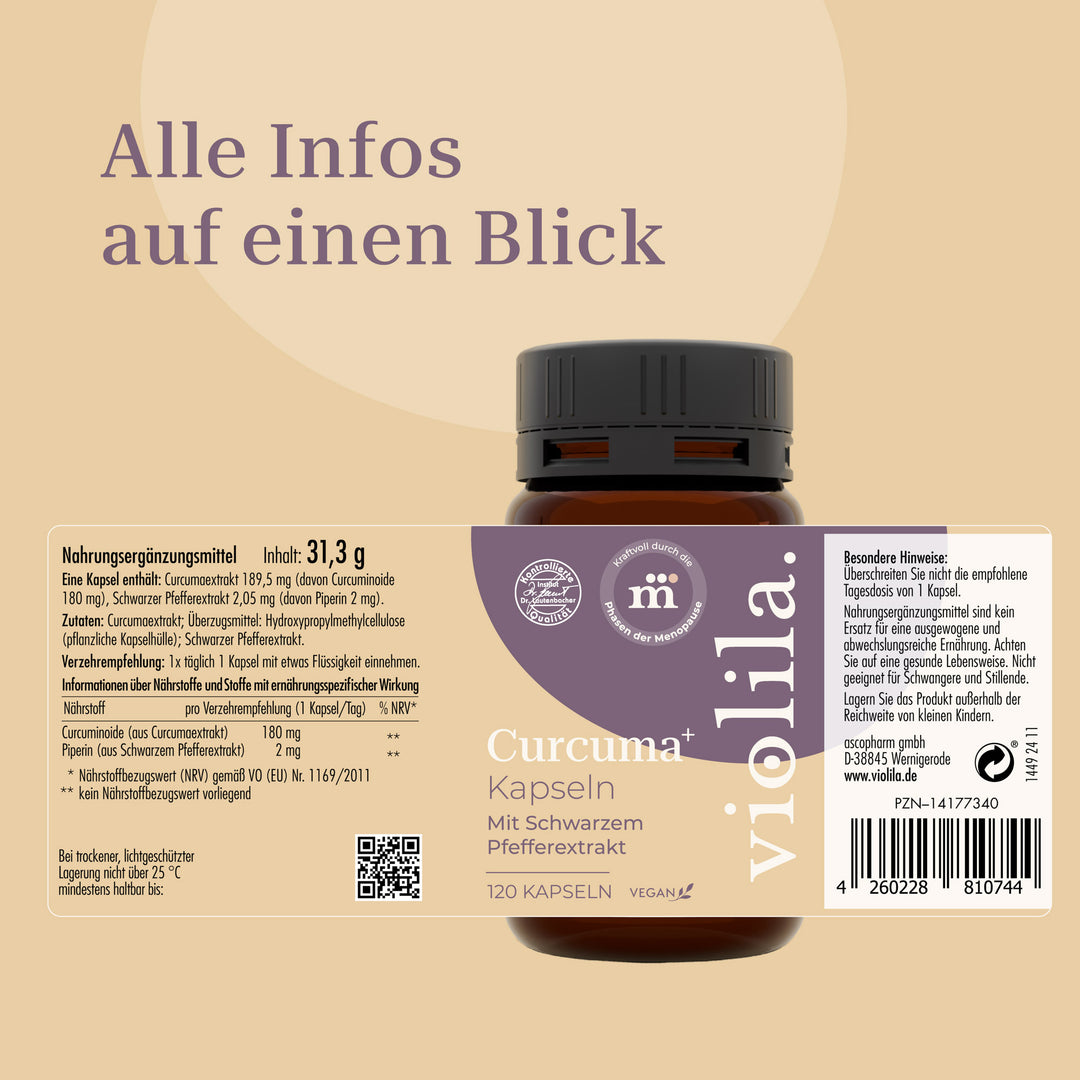 violila Curcuma⁺ Kapseln