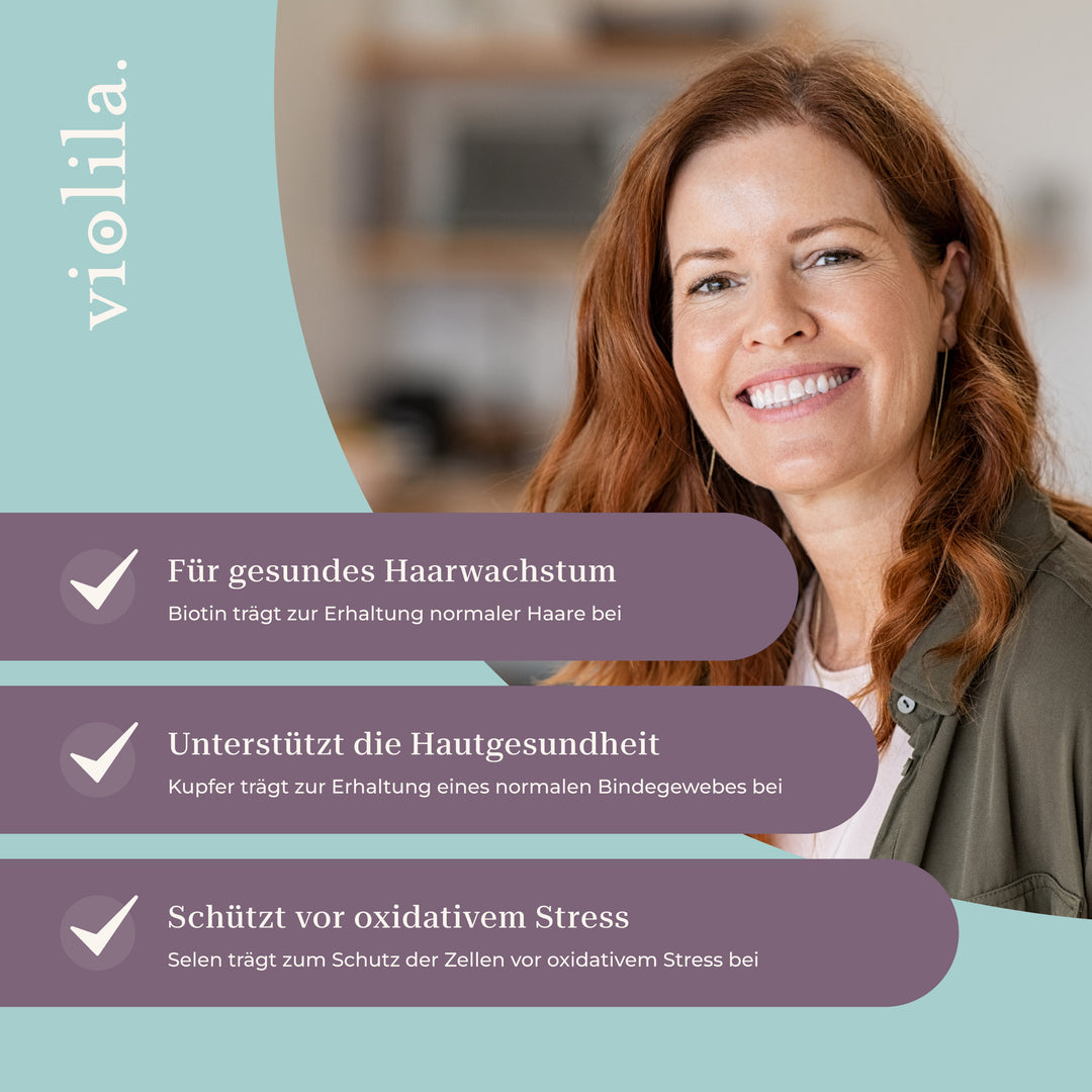 violila Haar-Komplex⁺ Kapseln