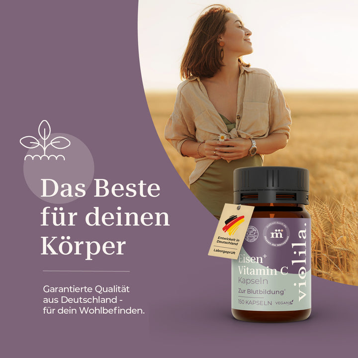 violila Eisen⁺ Vitamin C Kapseln