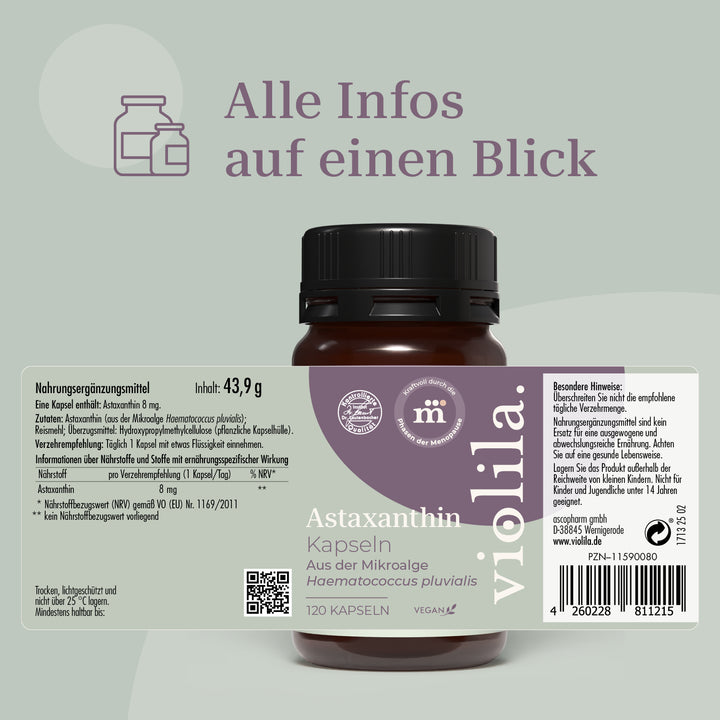 violila Astaxanthin Kapseln