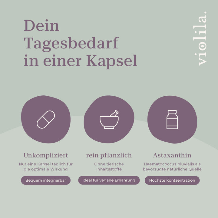 violila Astaxanthin Kapseln
