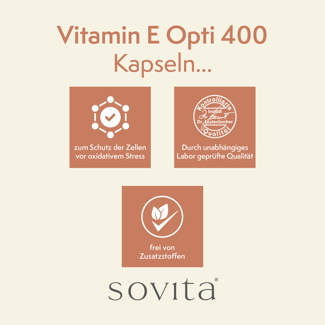 sovita Vitamin E Opti 400 Kapseln