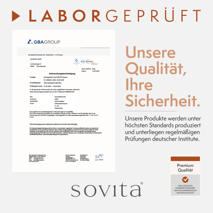 sovita Ashwagandha Opti KSM-66 Kapseln