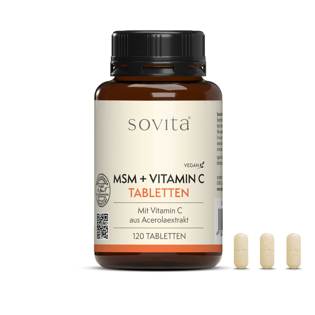 sovita MSM + Vitamin C Tabletten
