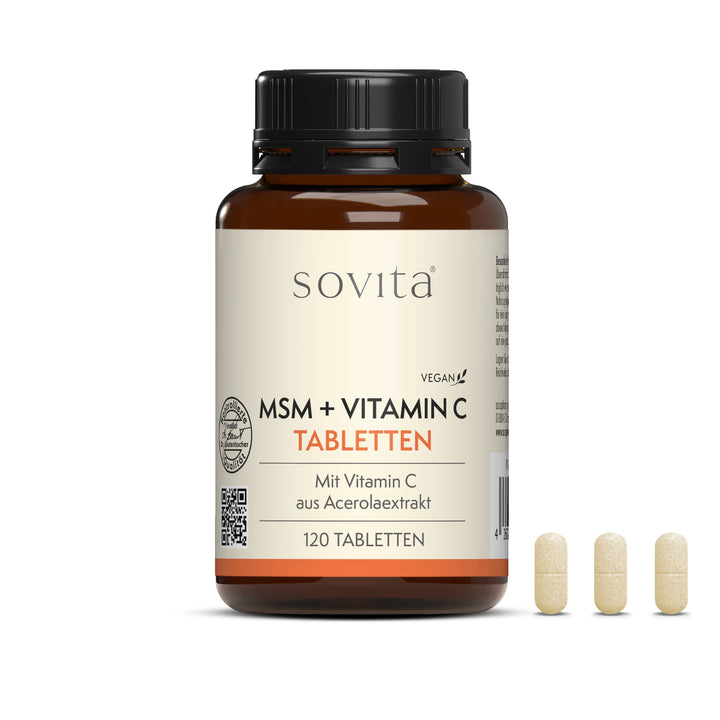 sovita MSM + Vitamin C Tabletten