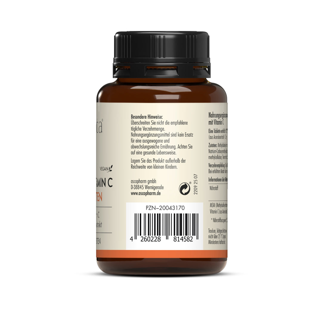 sovita MSM + Vitamin C Tabletten