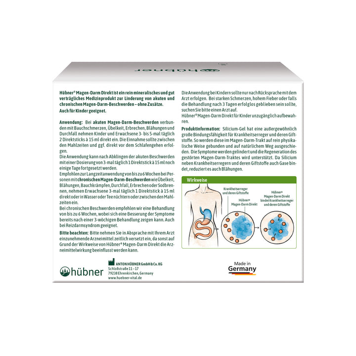 Hübner Magen-Darm Direkt (30 Sticks á 15 ml)