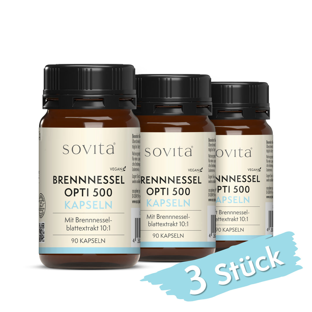 sovita Brennnessel Opti 500 Kapseln