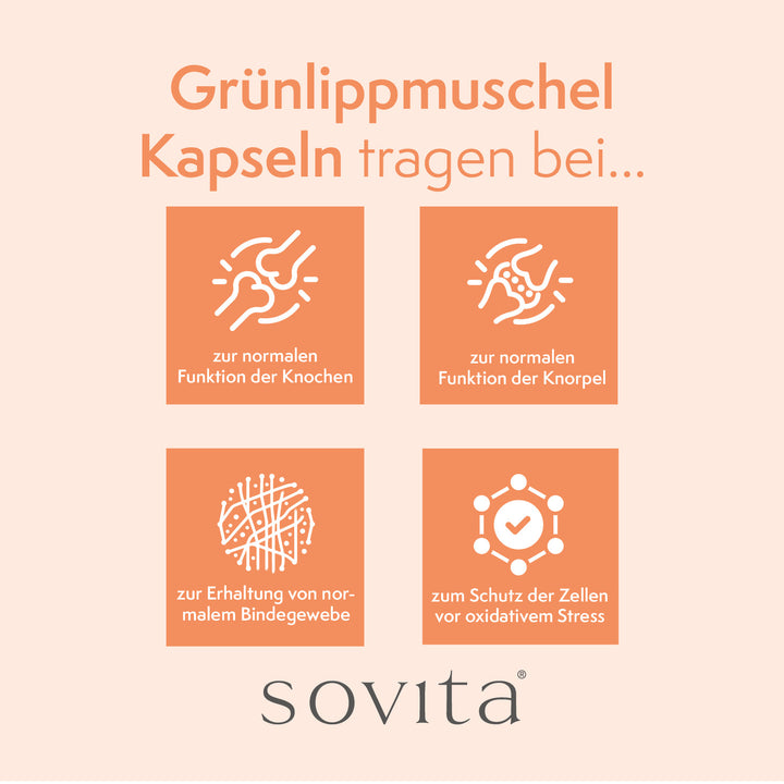 sovita Grünlippmuschel Kapseln