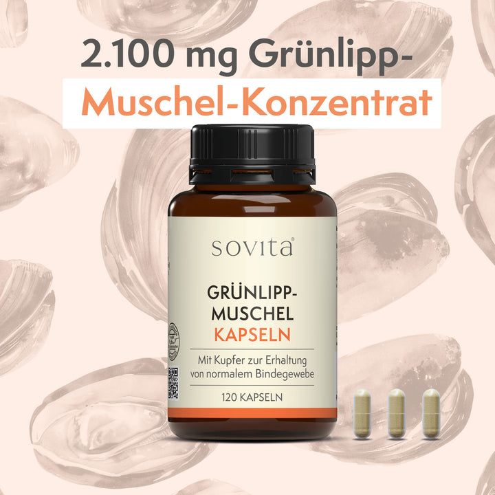 sovita Grünlippmuschel Kapseln