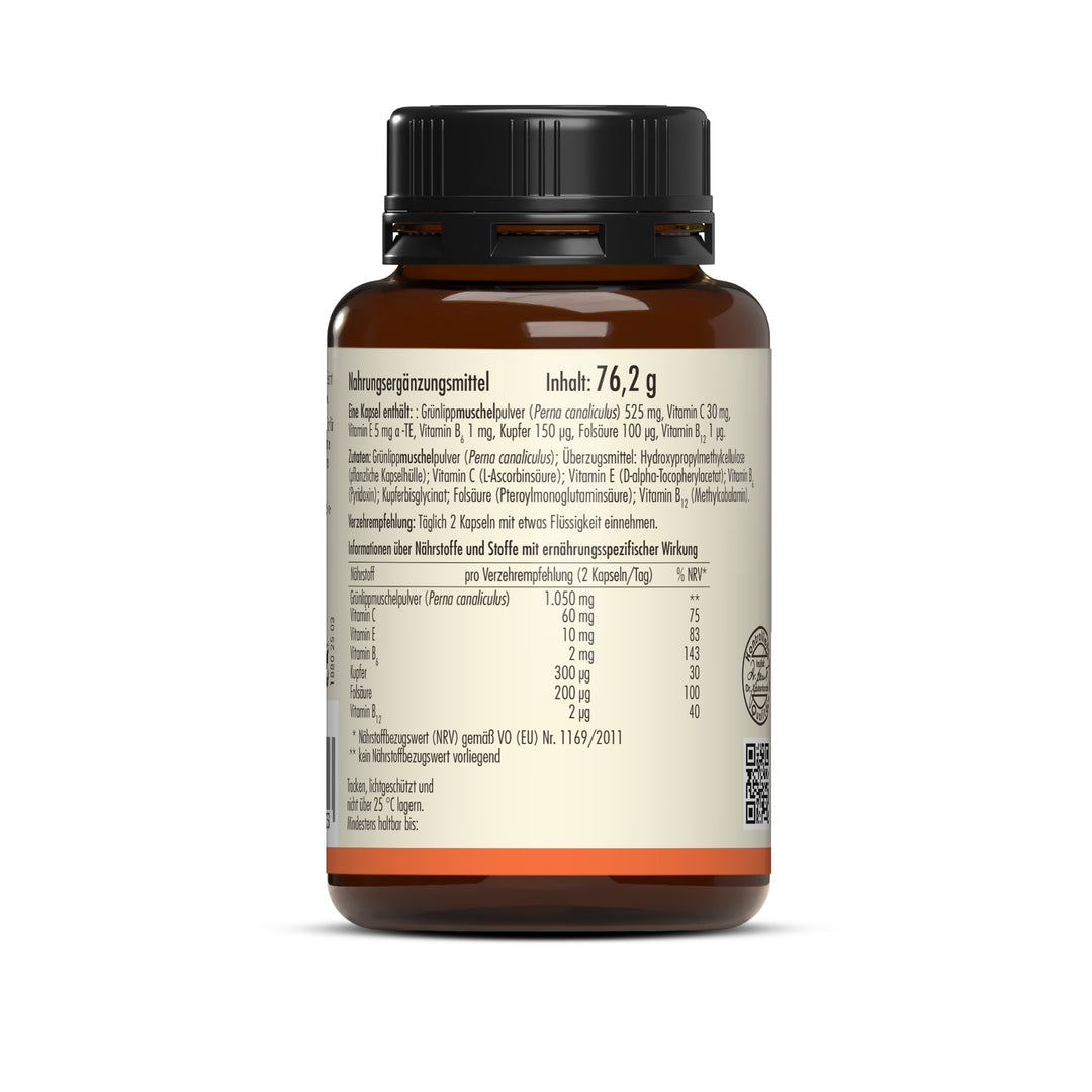 sovita Grünlippmuschel Kapseln