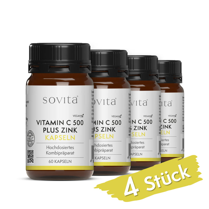 sovita Vitamin C 500 Plus Zink Kapseln