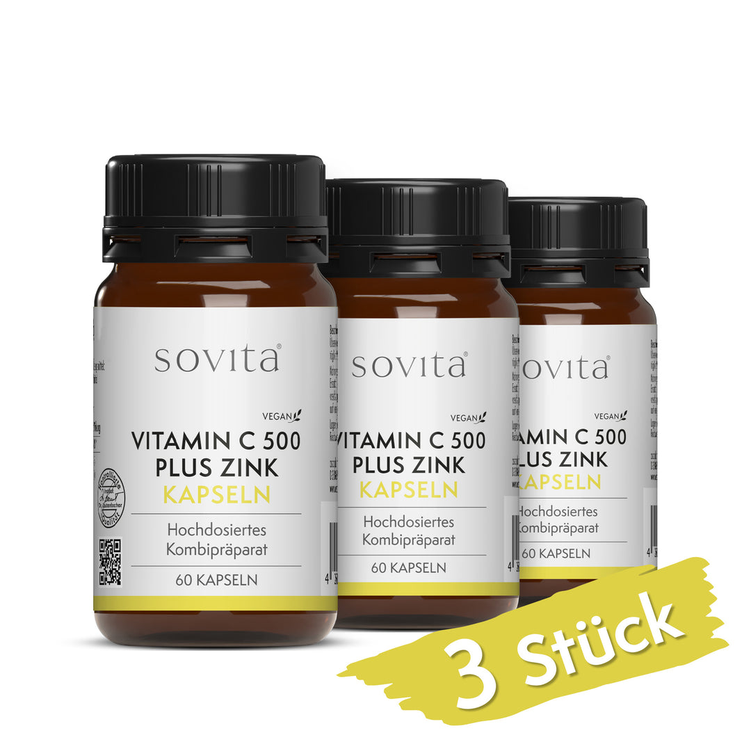 sovita Vitamin C 500 Plus Zink Kapseln