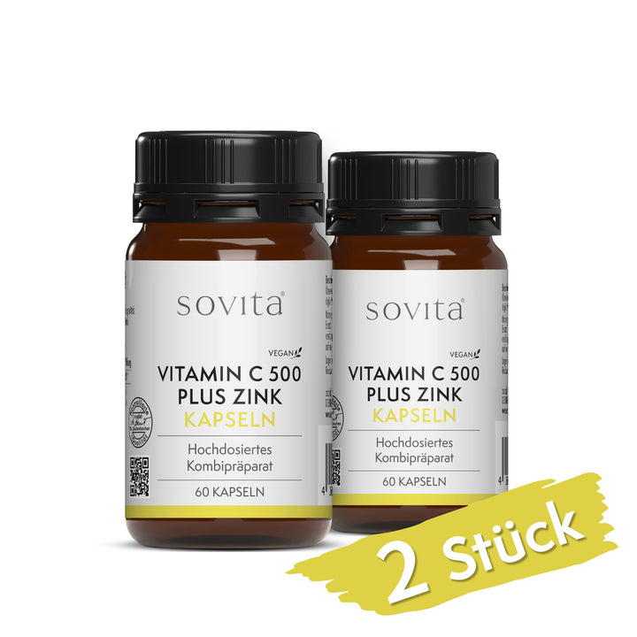 sovita Vitamin C 500 Plus Zink Kapseln