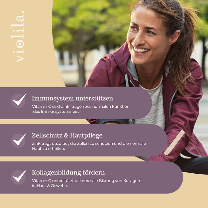 violila Vitamin C Plus Zink Kapseln