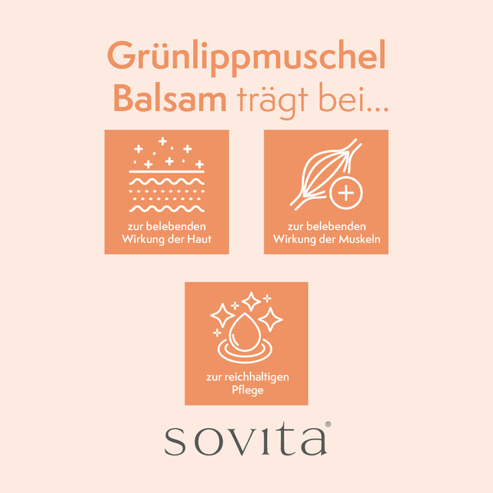 sovita Grünlippmuschel Balsam 100ml